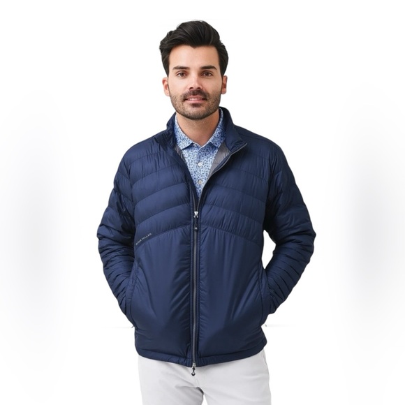 Peter Millar Other - Peter Millar All Course Jacket, Navy, Medium, EUC great for golf